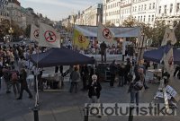 Demonstration in Prague