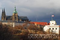 Prague Castle and Embassy of the United States