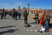 Prague in the street