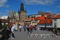 Charles Bridge and Lesser Town Bridge Towers