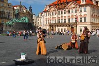 Prague in the street