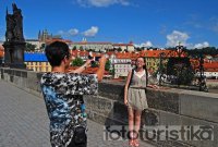 Prague in the street