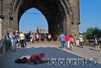 Prague in the street