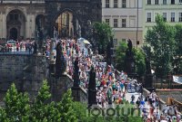 Prague in the street
