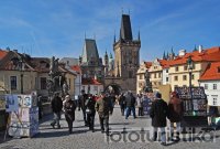 Charles Bridge and Lesser Town Bridge Towers