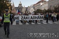 Demonstration in Prague