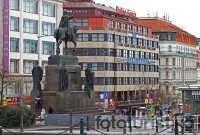 Wenceslas Square - The monument of St. Wenceslas