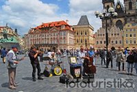 Prague in the street
