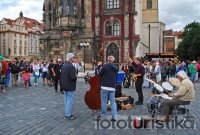 Prague in the street