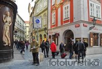 Prague in the street