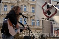 Demonstration in Prague