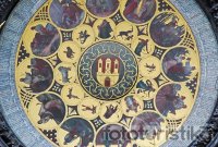 Prague Astronomical Clock - calendar board