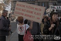 Demonstration in Prague