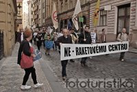 Demonstration in Prague