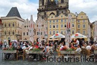 Prague in the street