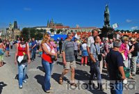 Prague in the street